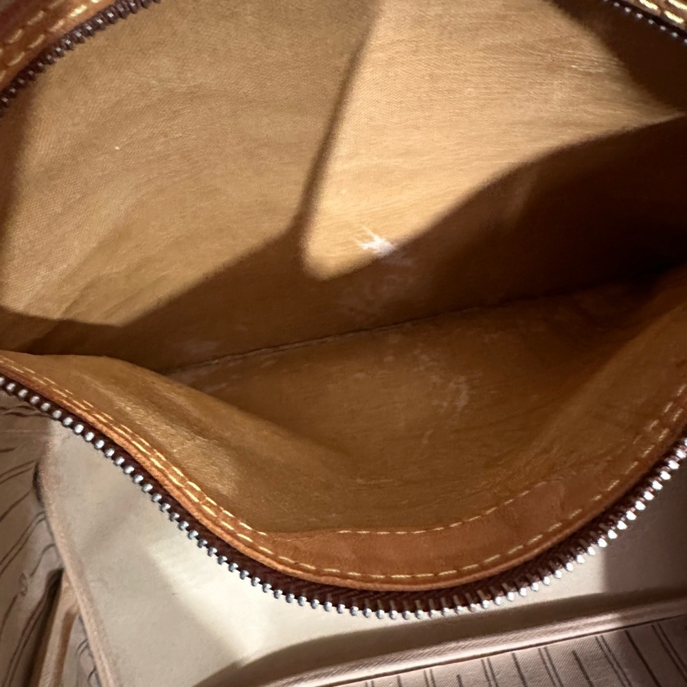 Louis Vuitton Monogram Never full MM amd Pouch with fashion pearl handle. 20% of - Picture 8 of 13